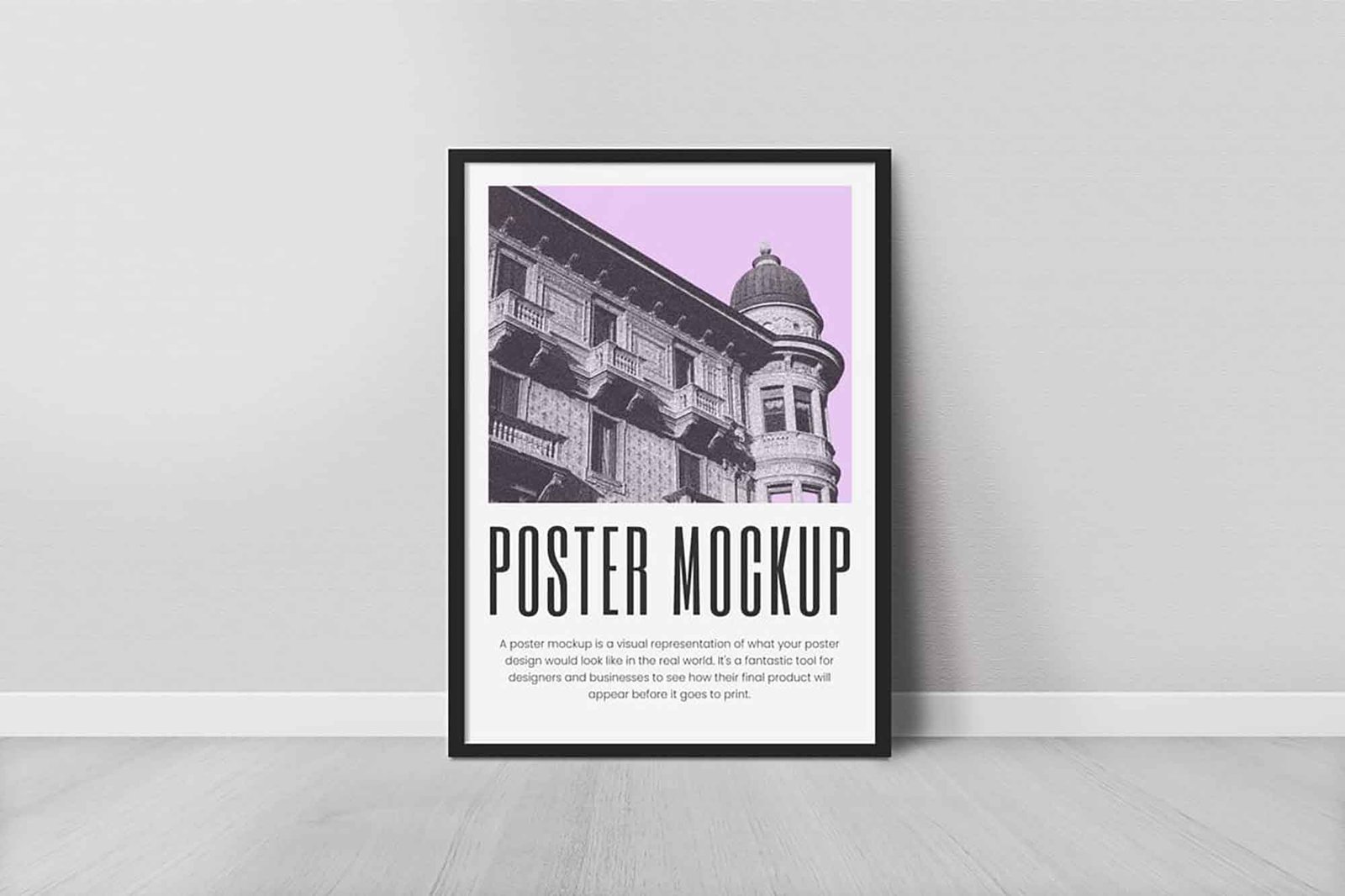 Framed Poster Mockup